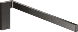 Bild von HANSGROHE AXOR Universal Rectangular Handtuchhalter #42626330 - Polished Black Chrome