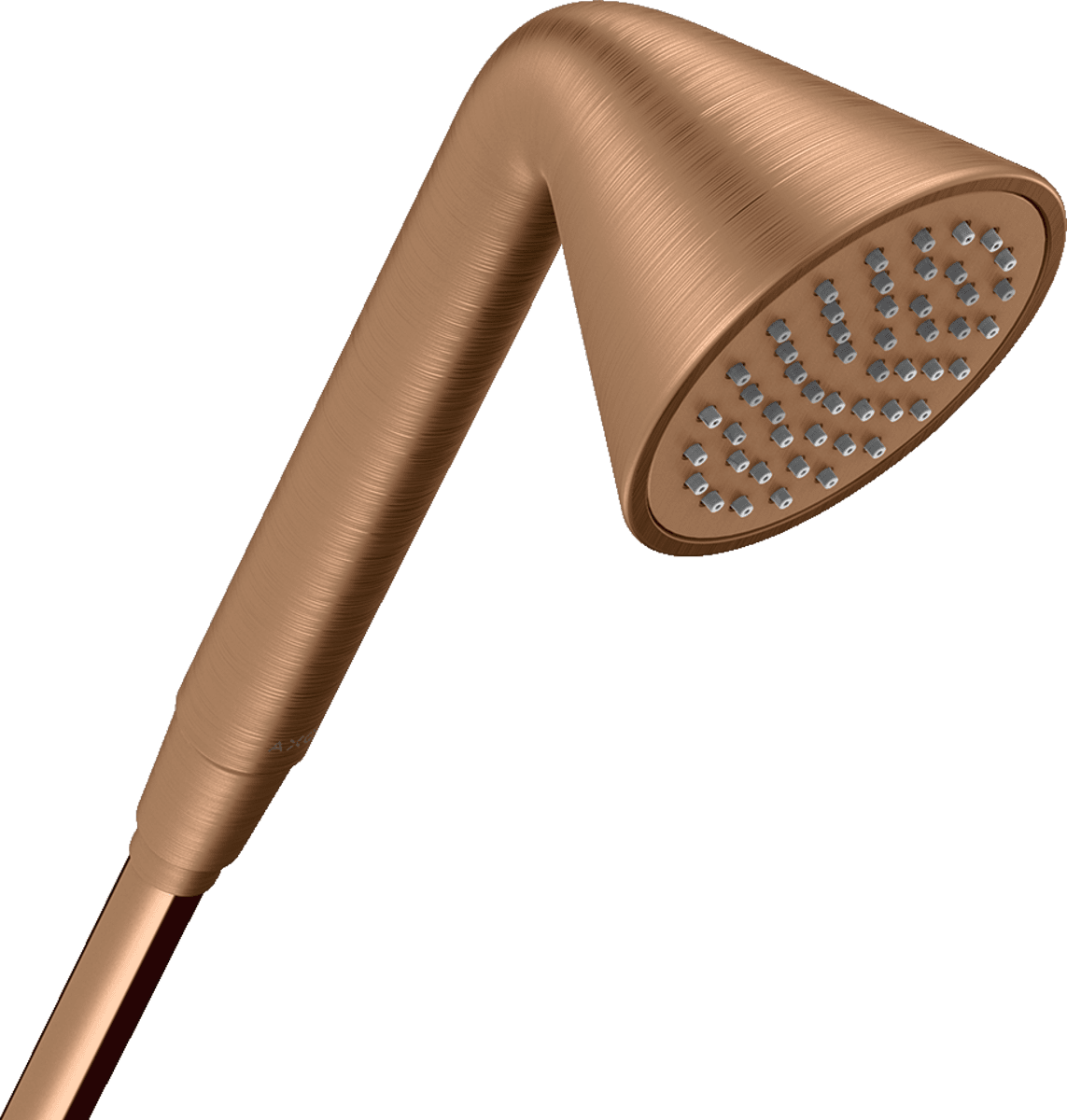 Picture of HANSGROHE AXOR Showers/Front Hand shower 85 1jet #26025140 - Brushed Bronze