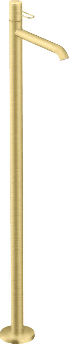 HANSGROHE AXOR Uno Einhebel-Waschtischmischer bodenstehend mit Bügelgriff ohne Ablaufgarnitur #38037950 - Brushed Brass