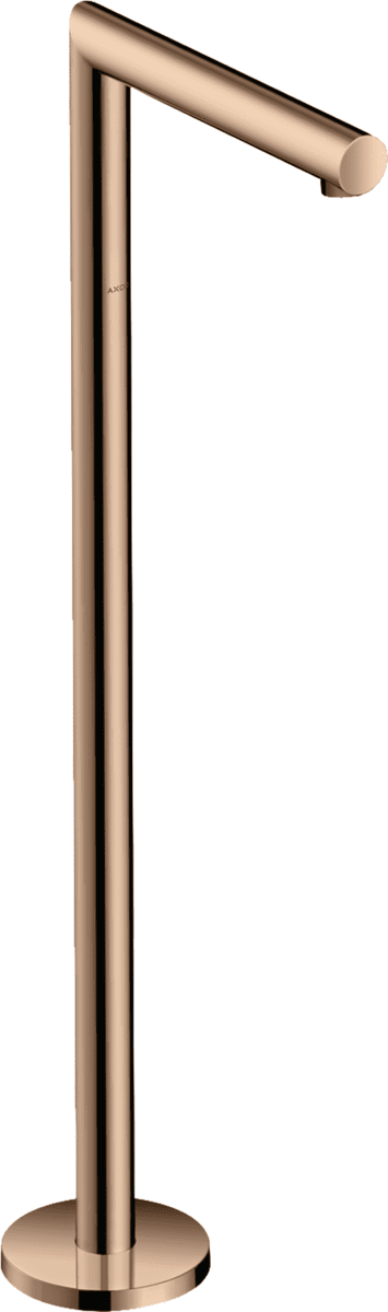 HANSGROHE AXOR Uno Wanneneinlauf gerade bodenstehend #45412300 - Polished Red Gold