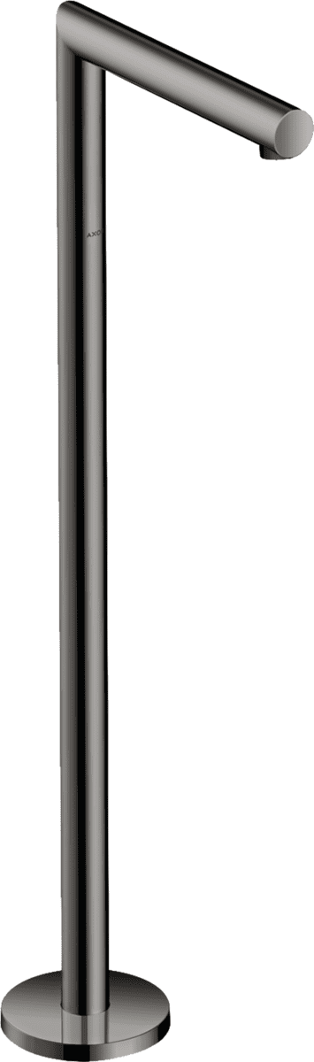 HANSGROHE AXOR Uno Wanneneinlauf gerade bodenstehend #45412330 - Polished Black Chrome