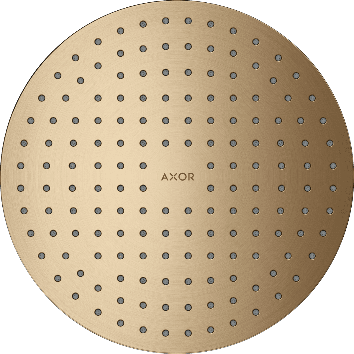 HANSGROHE AXOR ShowerSolutions Kopfbrause 250 1jet Deckenintegriert #35287140 - Brushed Bronze