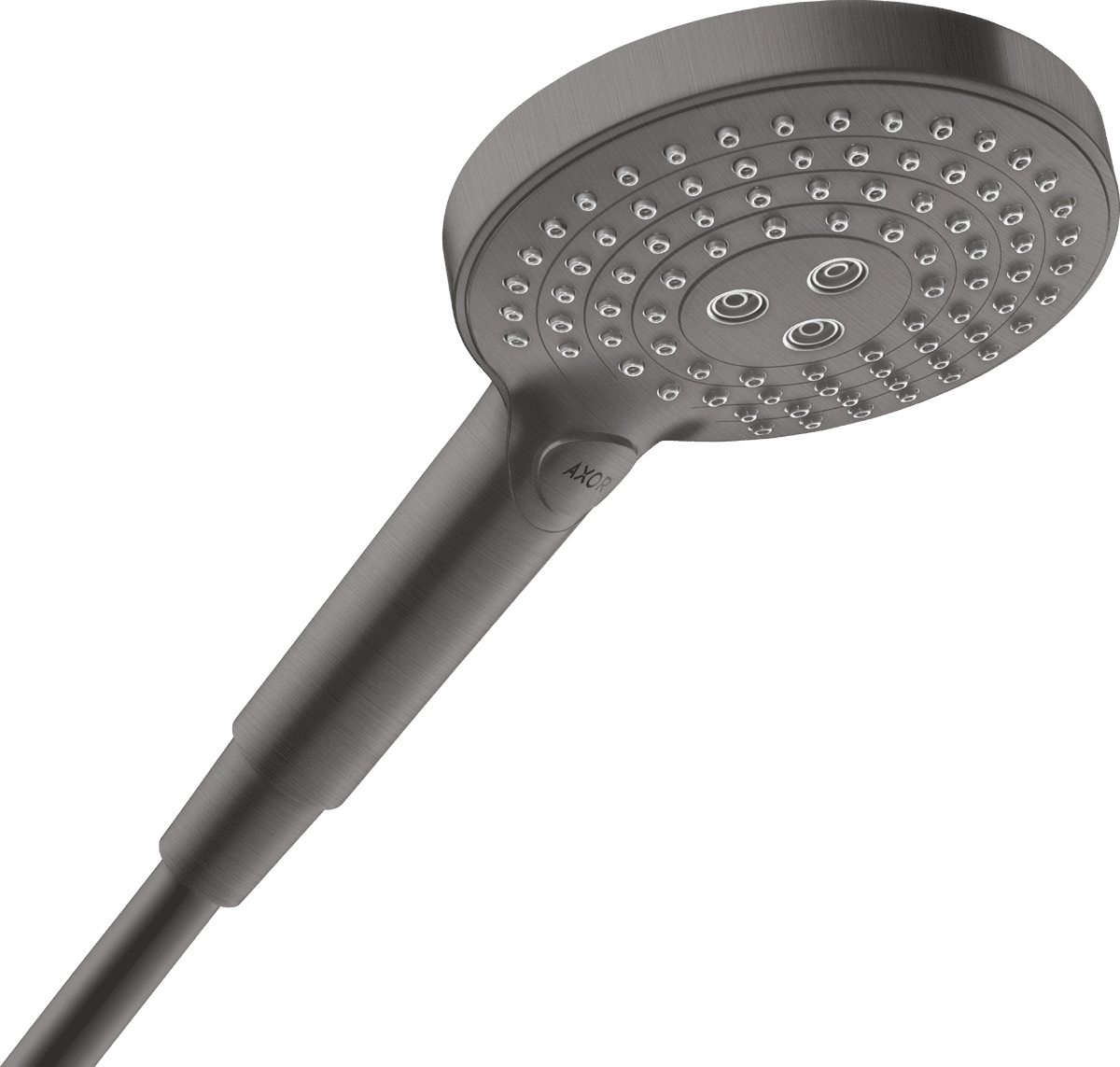 Obrázek HANSGROHE AXOR ShowerSolutions ruční sprcha 120 3jet EcoSmart #26051340 - Brushed Black Chrome