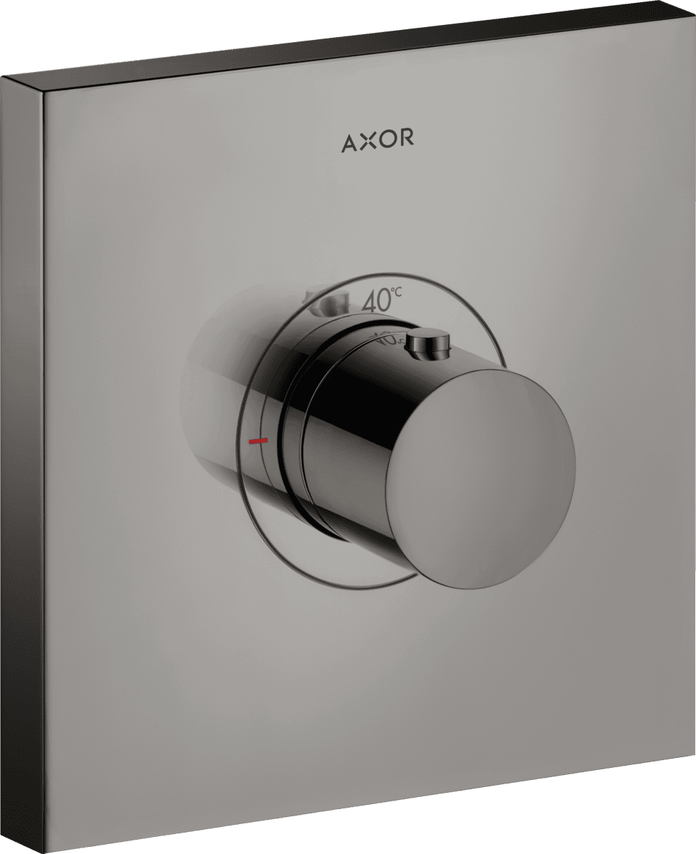 HANSGROHE AXOR ShowerSelect Thermostat HighFlow Unterputz eckig #36718330 - Polished Black Chrome