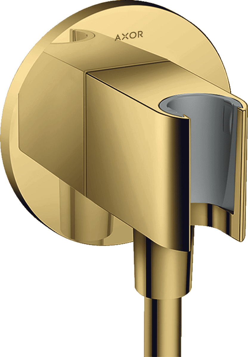 HANSGROHE AXOR ShowerSolutions Portereinheit rund #36733990 - Polished Gold Optic
