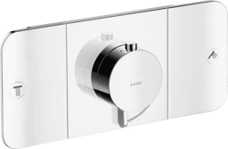 Bild von HANSGROHE AXOR One Thermostatmodul Unterputz für 2 Verbraucher #45712800 - Edelstahl Optic