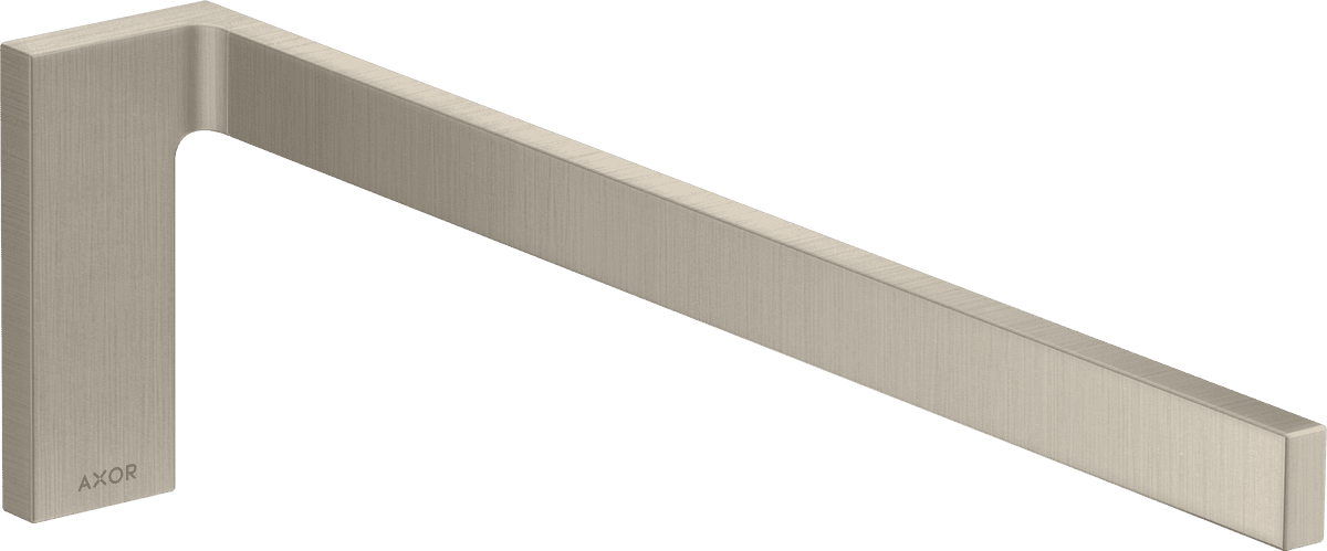 Зображення з  HANSGROHE AXOR Universal Rectangular Towel holder #42626820 - Brushed Nickel
