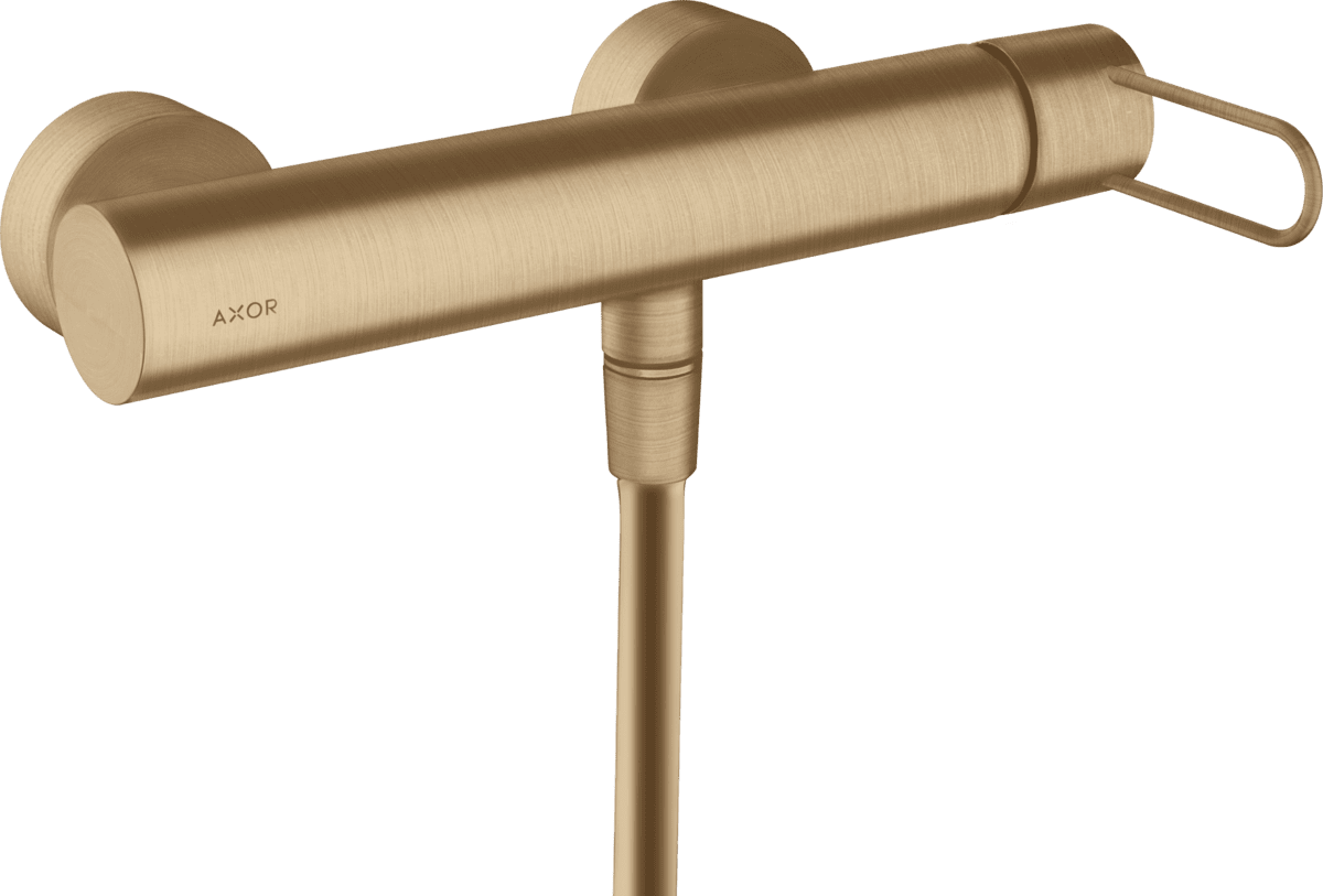 HANSGROHE AXOR Uno Einhebel-Brausemischer Aufputz mit Bügelgriff #38621140 - Brushed Bronze