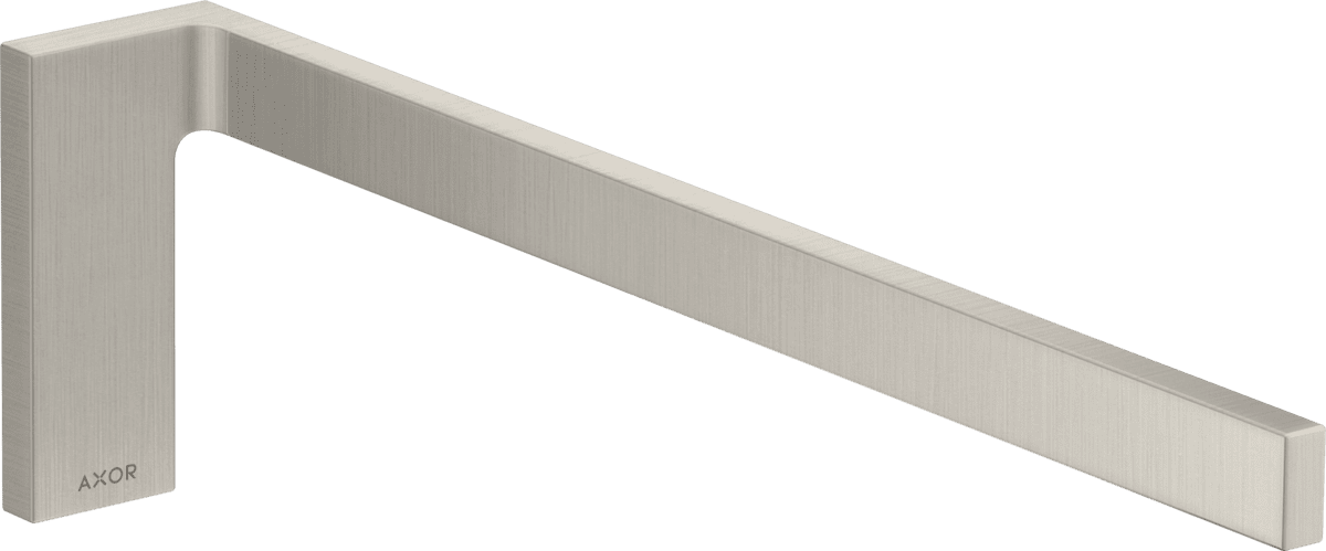 Зображення з  HANSGROHE AXOR Universal Rectangular Towel holder #42626800 - Stainless Steel Optic