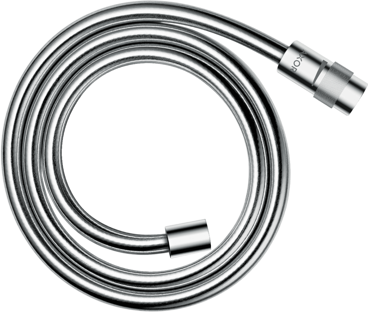 HANSGROHE Shower hose 1.25 m with volume control #28127820 - Brushed Nickel resmi