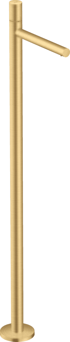 HANSGROHE AXOR Uno Einhebel-Waschtischmischer bodenstehend mit Zerogriff ohne Ablaufgarnitur #45037250 - Brushed Gold Optic