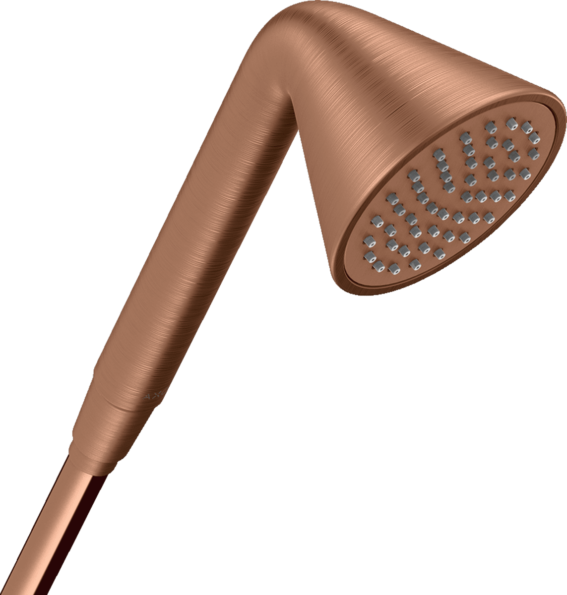 Зображення з  HANSGROHE AXOR Showers/Front Hand shower 85 1jet #26025310 - Brushed Red Gold