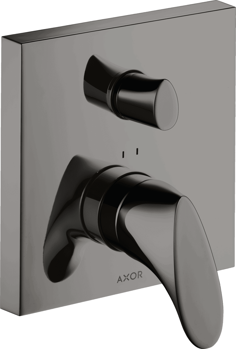 HANSGROHE AXOR Starck Organic Einhebel-Wannenmischer Unterputz #12415330 - Polished Black Chrome