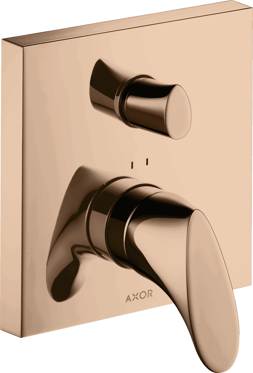HANSGROHE AXOR Starck Organic Einhebel-Wannenmischer Unterputz #12415300 - Polished Red Gold