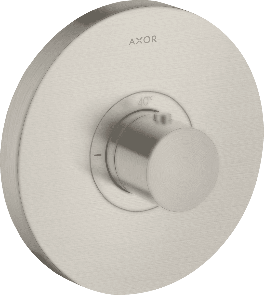 HANSGROHE AXOR ShowerSelect Thermostat HighFlow Unterputz rund #36721800 - Edelstahl Optic