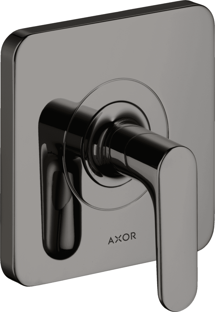 HANSGROHE AXOR Citterio M Absperrventil Unterputz mit Hebelgriff #34960330 - Polished Black Chrome