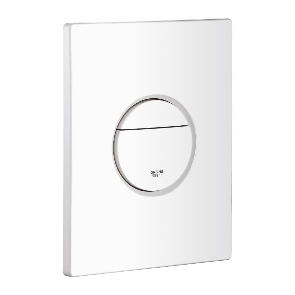 GROHE Cover plate with push-button #42375SH0 - alpine white resmi