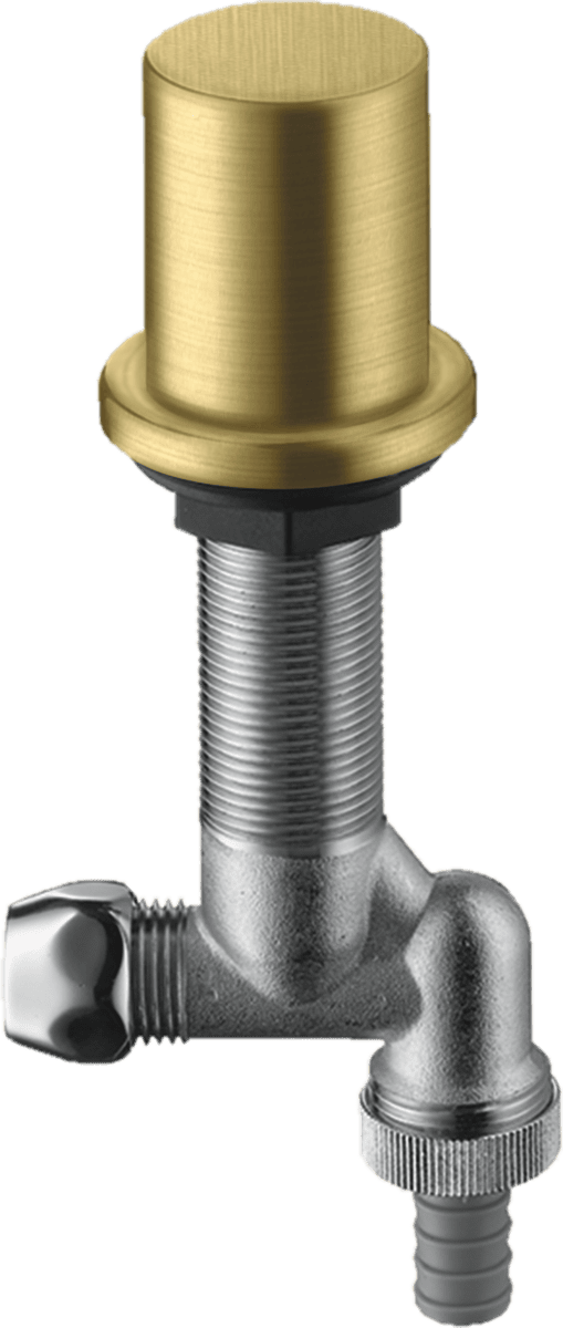 HANSGROHE Küchen-Geräteabsperrventil #10823950 - Brushed Brass