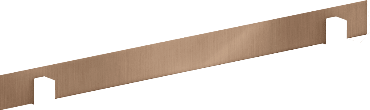 HANSGROHE AXOR Universal Rectangular Haltestange #42613310 - Brushed Red Gold