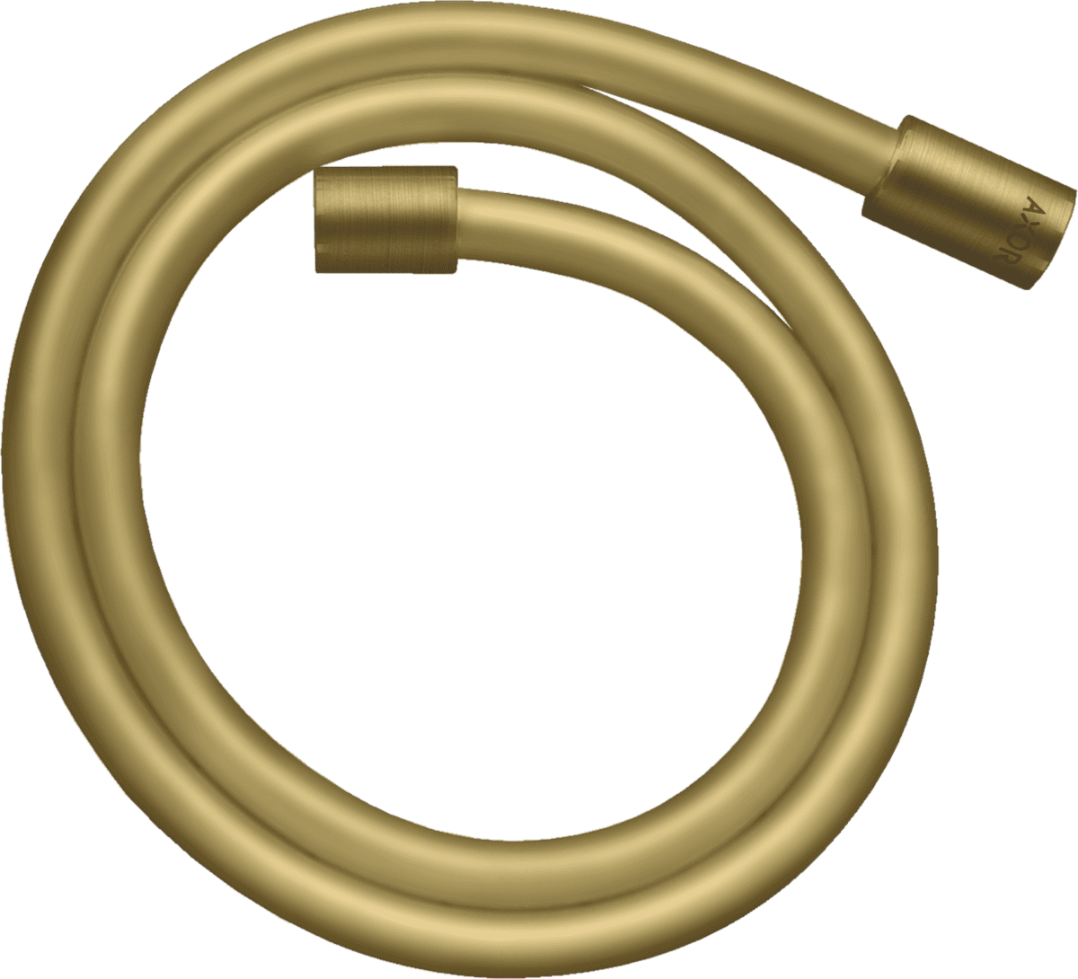 HANSGROHE AXOR ShowerSolutions Metalleffekt Brauseschlauch 2,00 m mit zylindrischen Muttern #28284950 - Brushed Brass