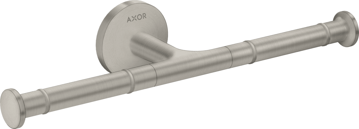 HANSGROHE AXOR Universal Circular Toilettenpapierhalter doppelt #42857800 - Edelstahl Optic