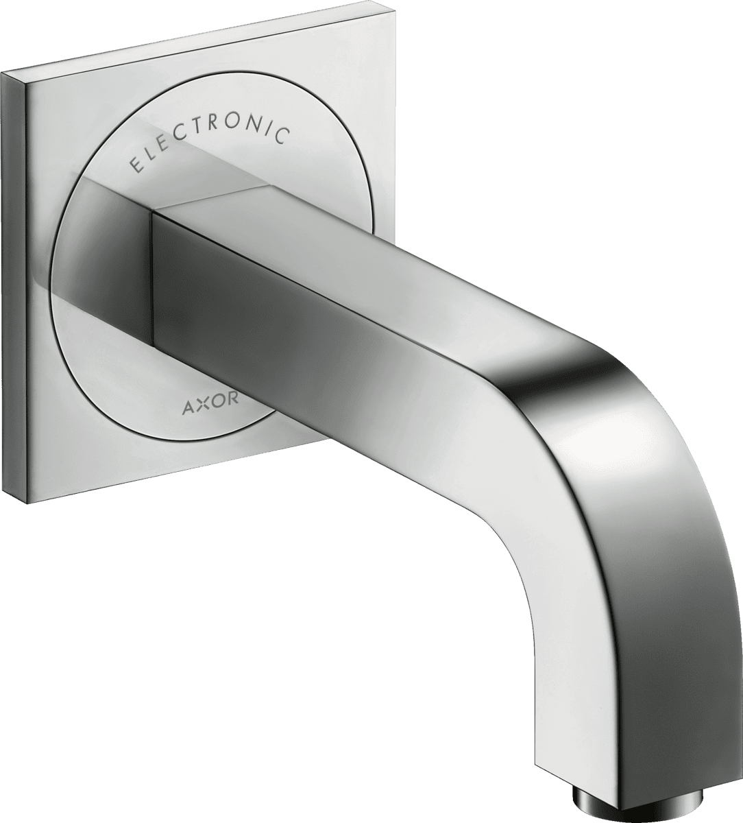 HANSGROHE AXOR Citterio Elektronik-Waschtischmischer Unterputz für Wandmontage mit Auslauf 161 mm #39117950 - Brushed Brass