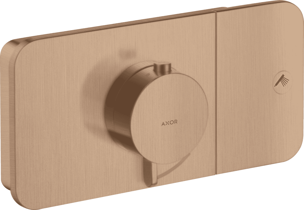 Obrázek HANSGROHE AXOR Jeden modul termostatu pod omítku pro 1 spotřebič #45711310 - Brushed Red Gold