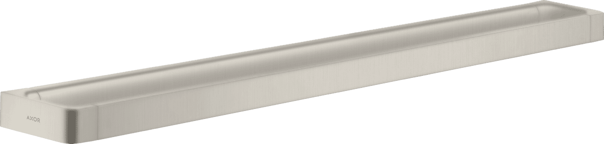 Зображення з  HANSGROHE AXOR Universal Softsquare Rail bath towel holder 800 mm #42833800 - Stainless Steel Optic