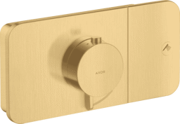 Bild von HANSGROHE AXOR One Thermostatmodul Unterputz für 1 Verbraucher #45711250 - Brushed Gold Optic