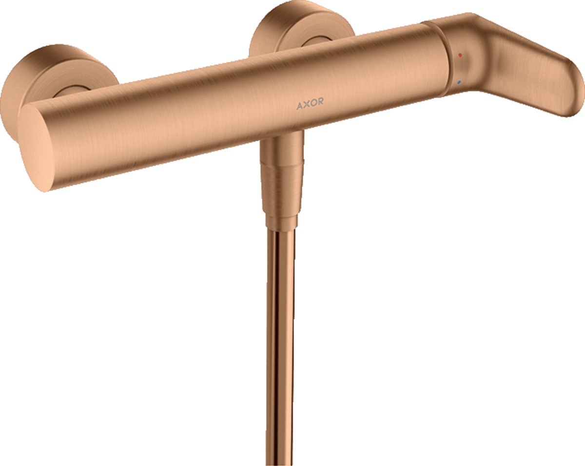 HANSGROHE AXOR Citterio M Einhebel-Brausemischer Aufputz #34620140 - Brushed Bronze