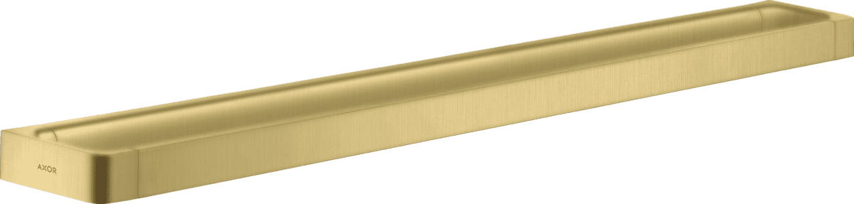 εικόνα του HANSGROHE AXOR Universal Softsquare Rail bath towel holder 800 mm #42833950 - Brushed Brass