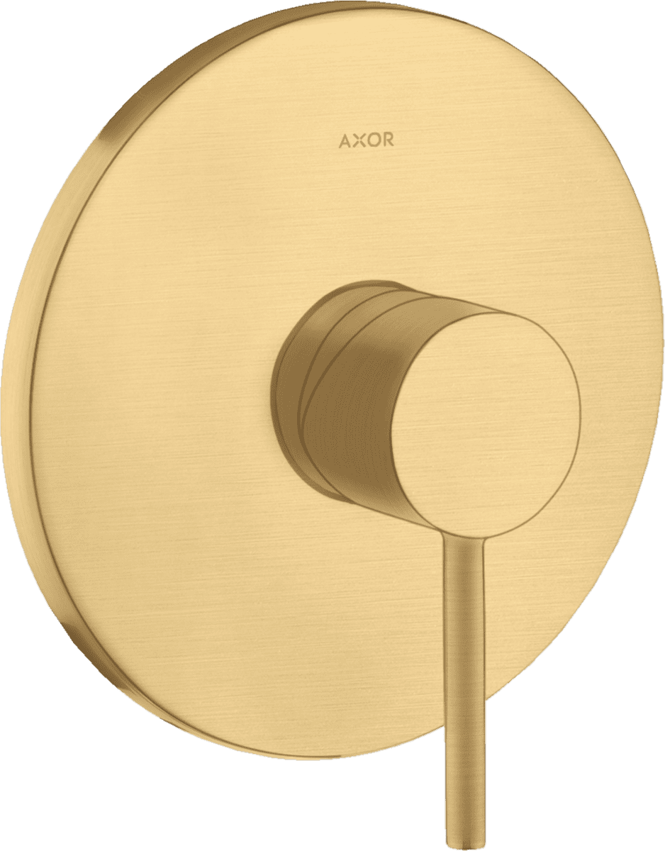 HANSGROHE AXOR Starck Einhebel-Brausemischer Unterputz mit Pingriff #10616250 - Brushed Gold Optic