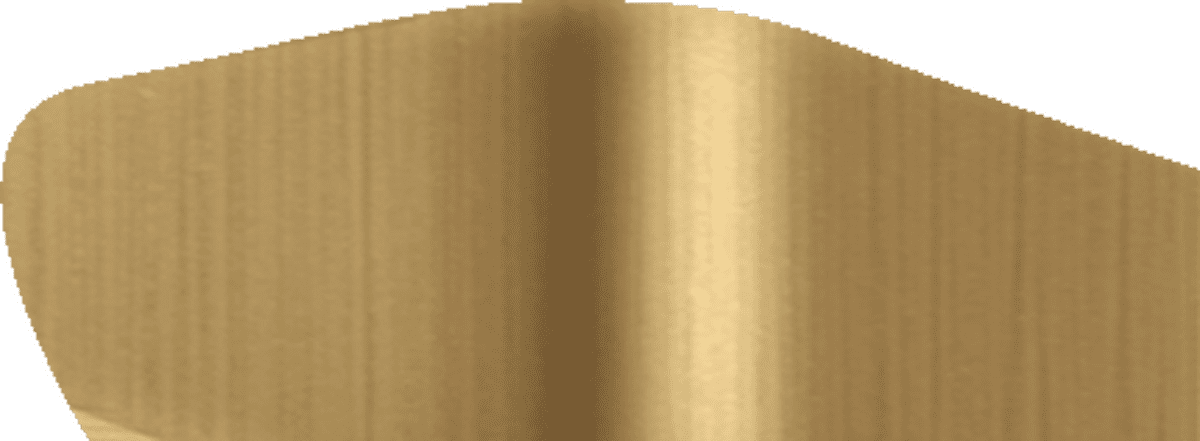 HANSGROHE AXOR Universal Rectangular Rasierspiegel #42649250 - Brushed Gold Optic