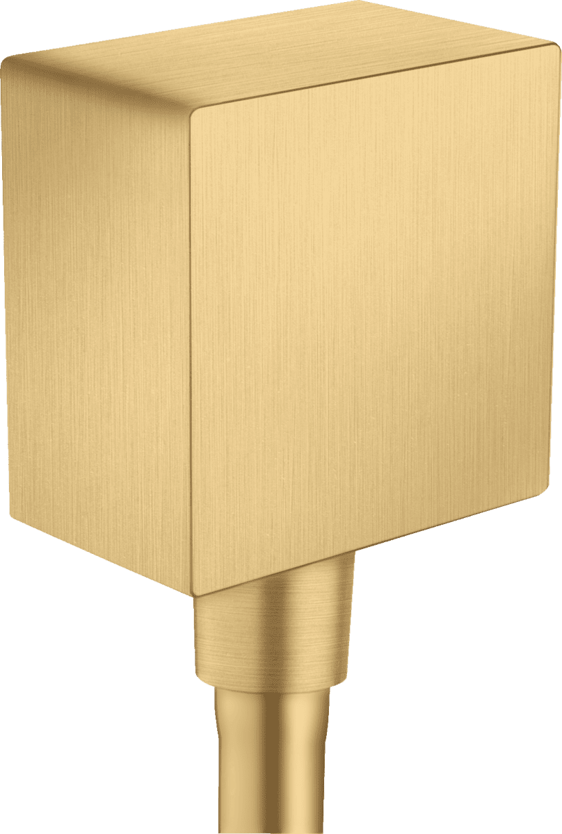 Obrázek HANSGROHE AXOR ShowerSolutions Wall outlet square Brushed Gold Optic 36732250