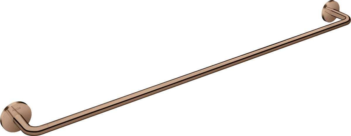 HANSGROHE AXOR Universal Circular Badetuchhalter 800 mm #42880300 - Polished Red Gold