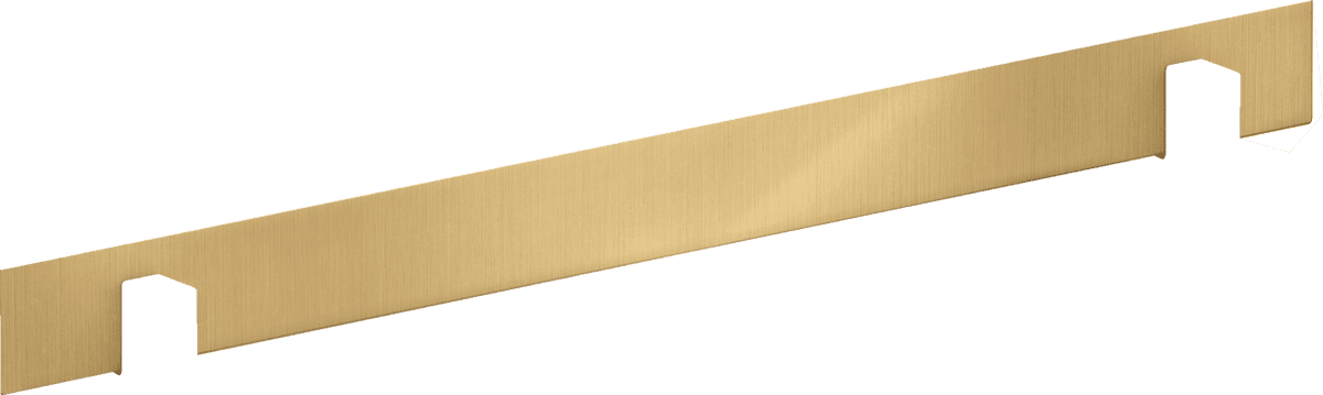 HANSGROHE AXOR Universal Rectangular Haltestange #42613250 - Brushed Gold Optic