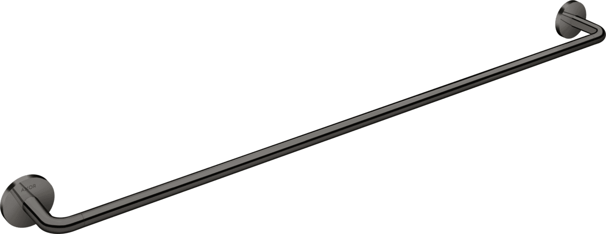 HANSGROHE AXOR Universal Circular Badetuchhalter 800 mm #42880330 - Polished Black Chrome