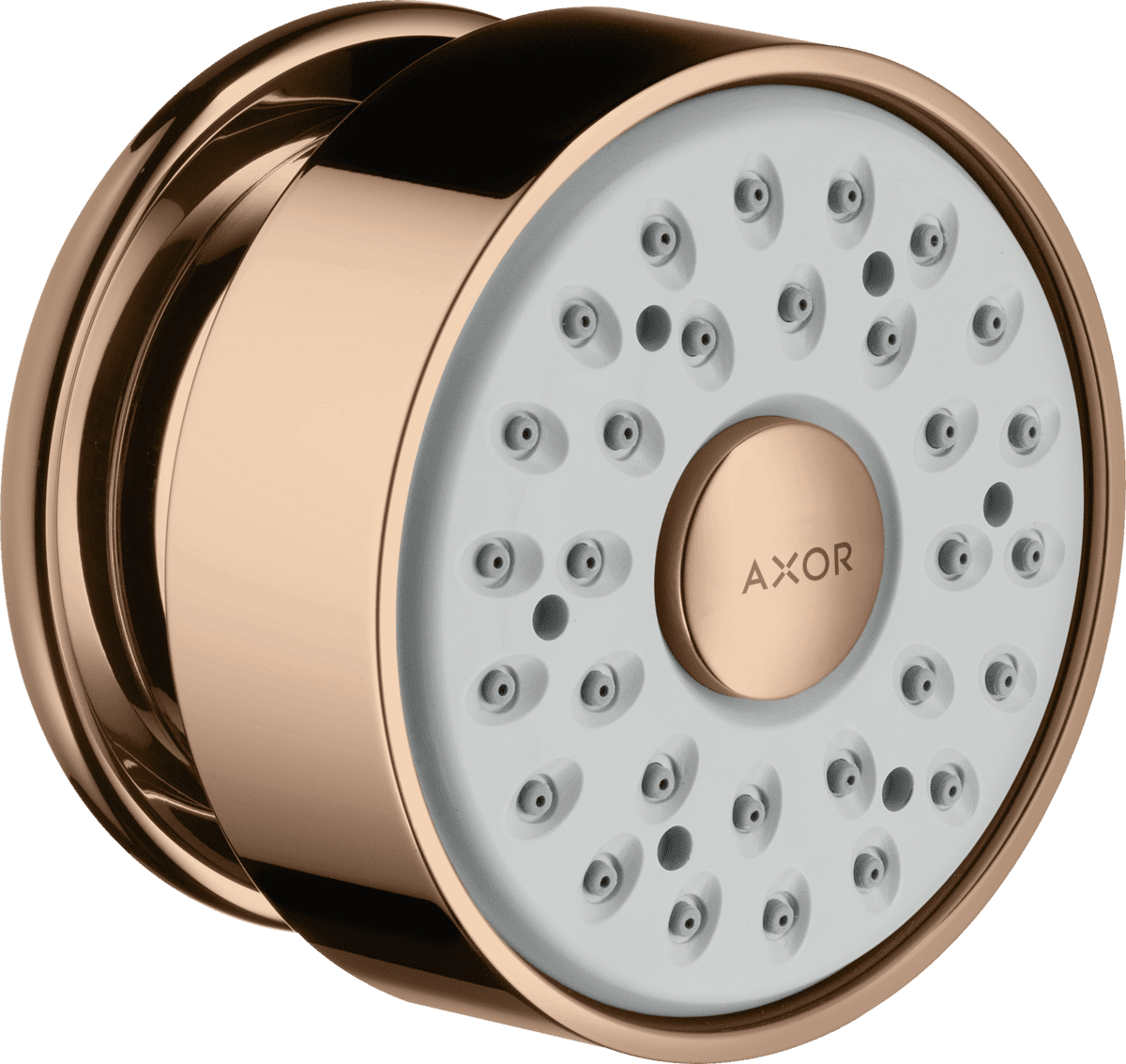 HANSGROHE Seitenbrause 1jet rund #28464300 - Polished Red Gold