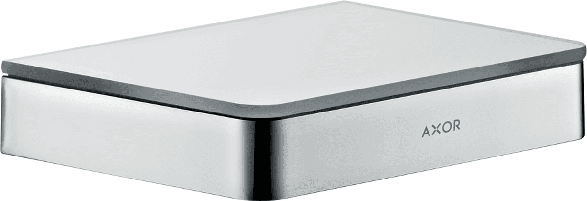 HANSGROHE AXOR Universal Softsquare Ablage 150 #42840800 - Edelstahl Optic
