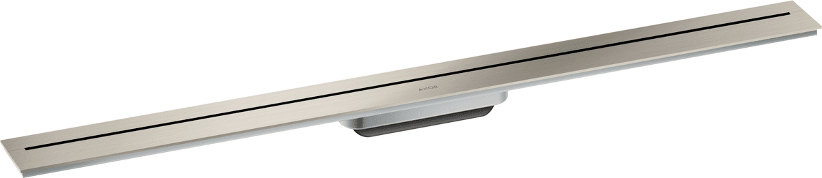 HANSGROHE AXOR Drain Fertigset Duschrinne 1000 zur Wandmontage #42528800 - Edelstahl gebürstet
