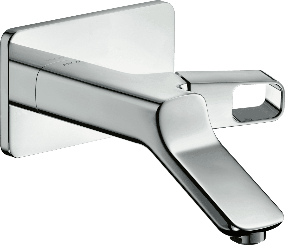 HANSGROHE AXOR Urquiola Einhebel-Waschtischmischer Unterputz für Wandmontage mit Auslauf 200 mm #11026310 - Brushed Red Gold