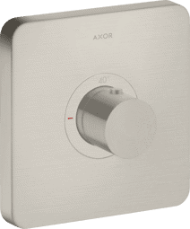 Bild von HANSGROHE AXOR ShowerSelect Thermostat HighFlow Unterputz softsquare #36711800 - Edelstahl Optic