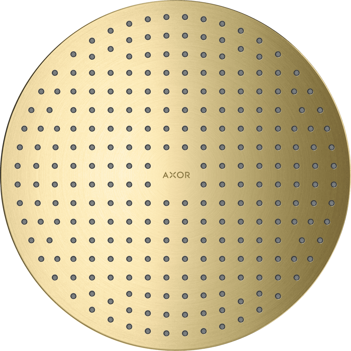HANSGROHE AXOR ShowerSolutions Kopfbrause 300 2jet Deckenintegriert #35305950 - Brushed Brass