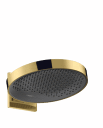 Bild von HANSGROHE Rainfinity Kopfbrause 360 1jet mit Wandanschluss 26230990 Polished Gold Optic