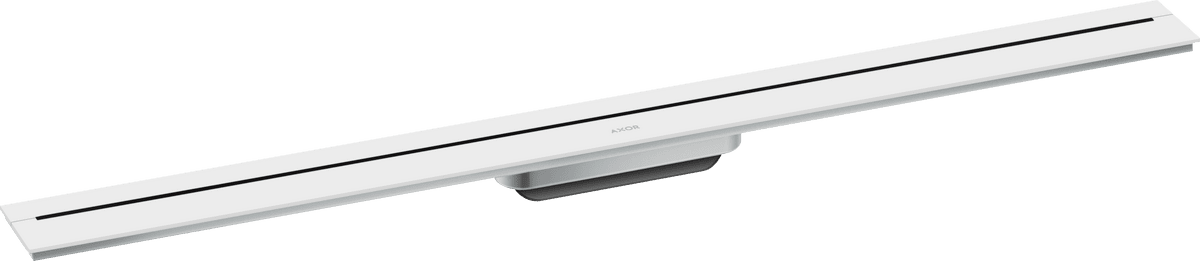 HANSGROHE AXOR Drain Fertigset Duschrinne 1000 zur Wandmontage #42528700 - Mattweiß