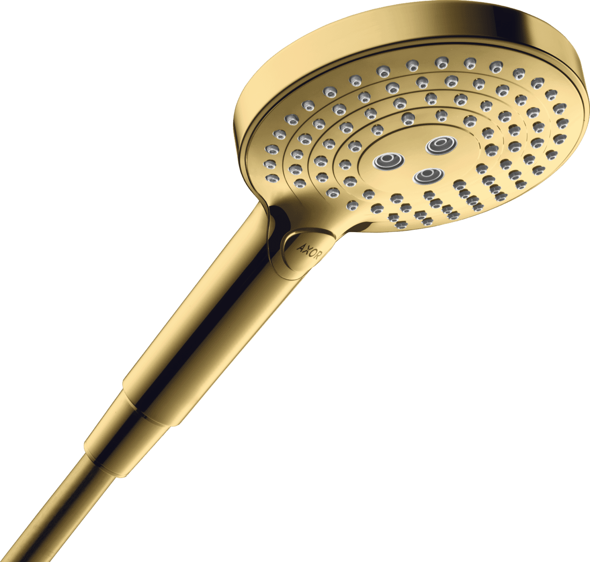 Obrázek HANSGROHE Ruční sprcha AXOR ShowerSolutions 120 3jet EcoSmart #26051990 - Polished Gold Optic