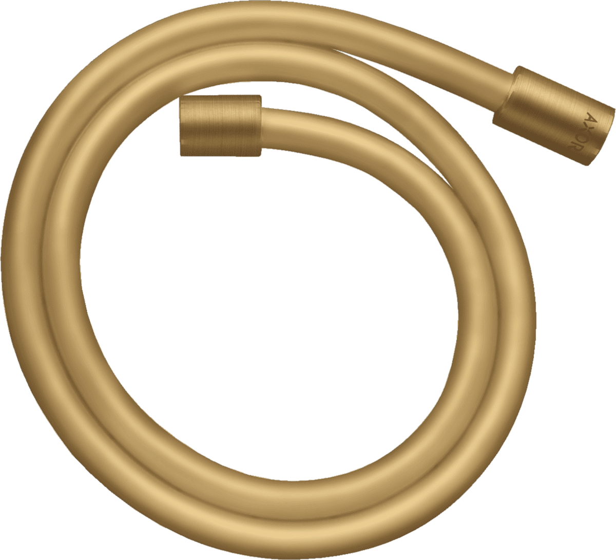 Picture of HANSGROHE AXOR Starck Metal effect shower hose 2.00 m with cylindrical nuts #28284250 - Brushed Gold Optic