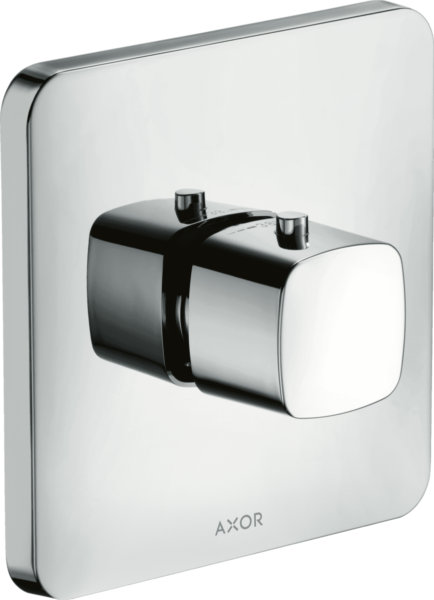 HANSGROHE AXOR Urquiola Thermostat HighFlow for concealed installation #11731800 - Stainless Steel Optic resmi