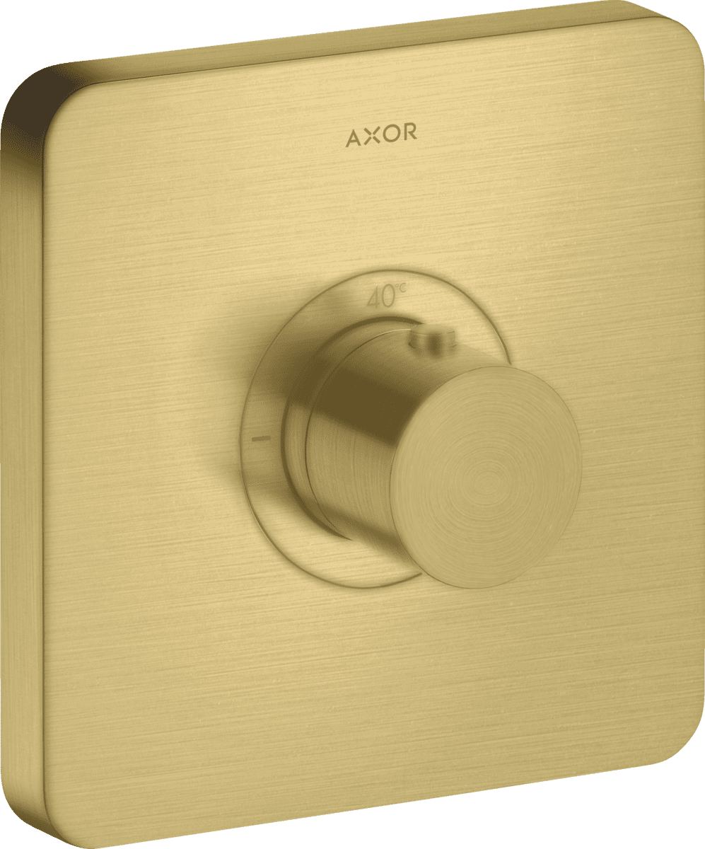 Obrázek HANSGROHE AXOR ShowerSelect Termostat HighFlow skrytý softsquare #36711950 - Brushed Brass