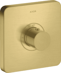 Bild von HANSGROHE AXOR ShowerSelect Thermostat HighFlow Unterputz softsquare #36711950 - Brushed Brass